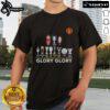 Original Manchester United Glory Glory Trophy T-Shirt showcasing club pride and iconic design for fans and collectors.