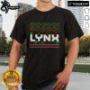 Premium Lynx Ugly Christmas T-Shirt featuring a festive design with a playful lynx graphic and vibrant holiday colors.
