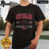 Premium New England Patriots Football Club T-Shirt featuring team logo and vibrant colors, perfect for fans and game days.