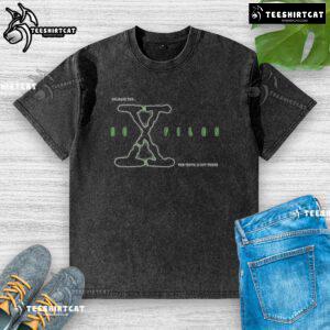 Premium release 'The S3x Files' washed t-shirt featuring a stylish design and the phrase 'The Truth Is Out There.'