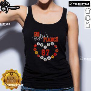 Premium Swift Travis Engagement Go Taylors Fiance Bride Era Football Number 87 Tank Top featuring stylish design.