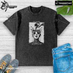 Premium Browning Open Your Mind Acid Washed T-Shirt featuring unique design and stylish fit for casual wear.