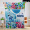 Pretty Cartoon TV Show Blue’s Clues Blanket Fleece Customized Blanket