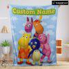 Pretty Cartoon The Backyardigans With Friends Blanket Fleece Customized Blanket