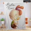 Pretty Disney Chicken Little Meditative Pose Blanket Fleece Customized Blanket
