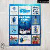 Pretty Disney Finding Dory What Would Dory Do Collage Blanket Fleece Customized Blanket