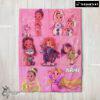 Pretty Disney Kids Princess Sketches Blanket Fleece Customized Blanket