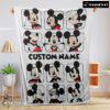 Pretty Disney Mickey And Friends Mickey Mouse Moods Blanket Customize Blanket