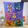 Pretty Disney Pixar Cartoon All Story Velveteen Cute Blanket Fleece Customized Blanket