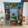 Pretty Disney Pixar The Good Dinosaur Collage Poster Blanket Fleece Customized Blanket