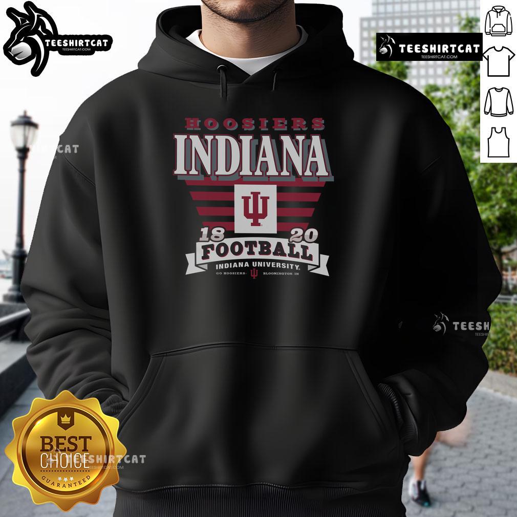 Pretty Indiana Hoosiers Stripe Splash Hoodie featuring bold colors and stylish design for fans and casual wear.