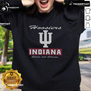 Pretty Indiana Hoosiers Waver sweatshirt in red, showcasing team pride and comfort for fans and students alike.