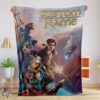 Pretty Treasure Planet Movie Poster Blanket Fleece Customized Blanket
