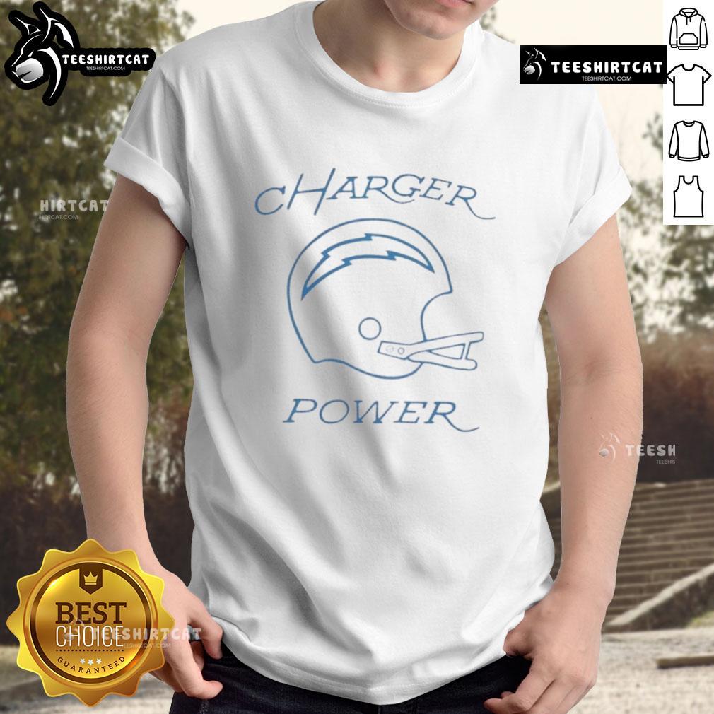 Good Los Angeles Chargers Power Football T-Shirt featuring bold team colors and logo, perfect for Chargers fans.