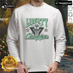 New York Liberty sweatshirt celebrating the 2024 WNBA Champs, perfect for fans of women's basketball.