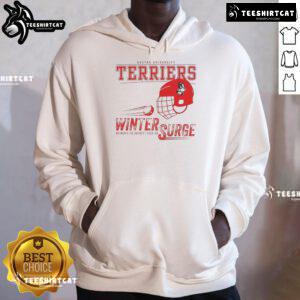 Boston University Terriers Winter Surge Hoodie in stylish design, perfect for cold weather sports and school spirit.