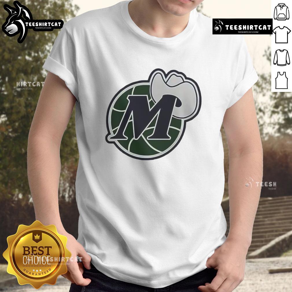 Nice Dallas Mavericks Basketball Logo T-Shirt featuring vibrant team colors and iconic logo design, perfect for fans.