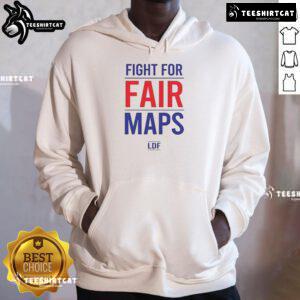 Cozy Nice Fight For Fair Maps hoodie in vibrant colors, perfect for advocates of fair mapping and social justice.