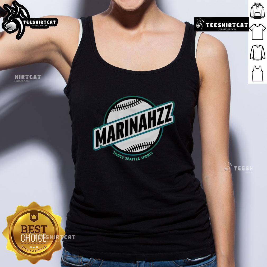 Stylish Seattle Mariners tank top by Nice-Marinahzz, perfect for sports fans and summer events in Seattle.