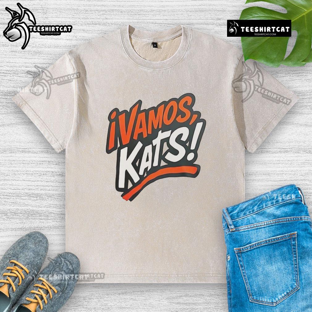 Nice Sam Houston Bearkats football Vamos Kats washed t-shirt in vibrant colors, perfect for fans and game day wear.