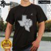 Nice San Antonio Spurs Texas State silver t-shirt featuring team logo, perfect for fans and casual wear.