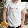 Nice San Francisco 49ers Dad Definition T-Shirt featuring bold graphics and a comfortable fit for football fans.