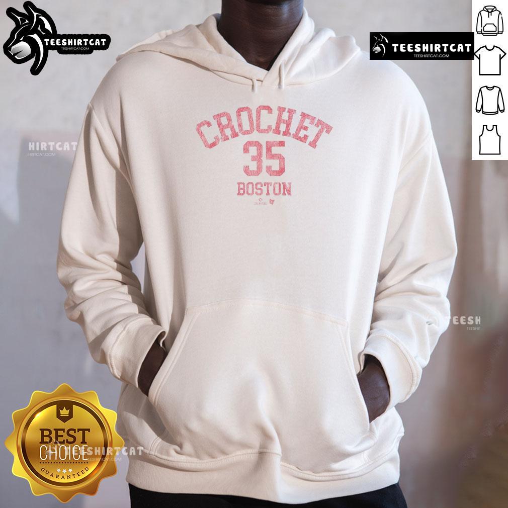 Official Garrett Crochet October Crewneck Hoodie in cozy fabric, perfect for autumn style and comfort.