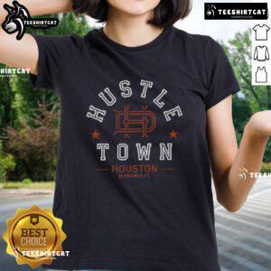 Premium Houston Dynamo FC Hustle Town Ladies Tee featuring vibrant team colors and stylish design for female fans.