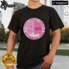 Premium Tackle Breast Cancer SF 49ers Football Skyline T-Shirt featuring team colors and skyline design for breast cancer awareness.