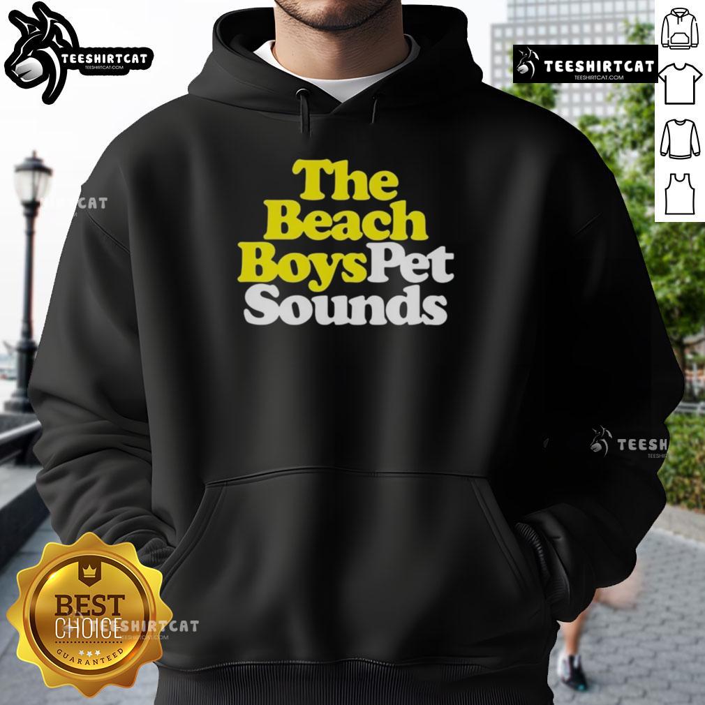 Premium The Beach Boys Pet Sounds Hoodie featuring vibrant album art, perfect for music lovers and vintage style fans.