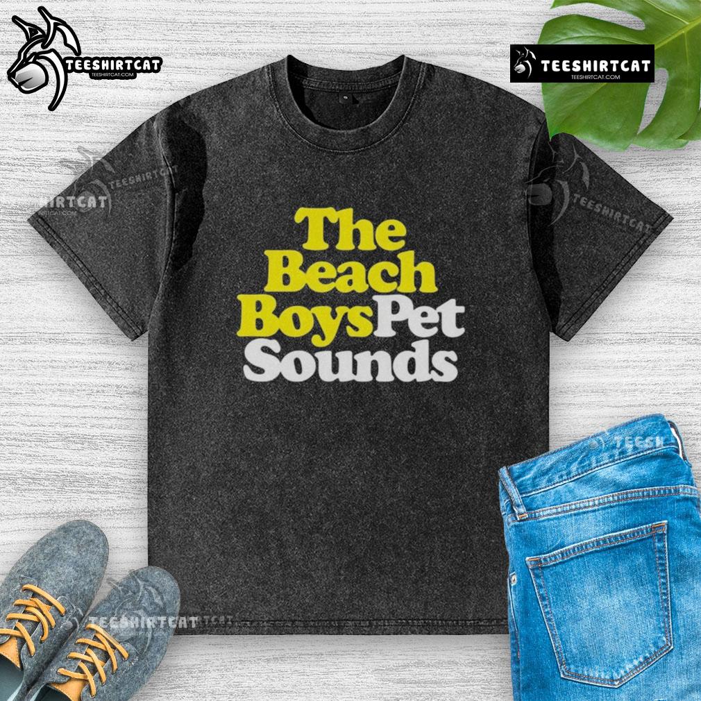 Premium The Beach Boys Pet Sounds washed t-shirt featuring iconic album art and a relaxed fit for vintage style.