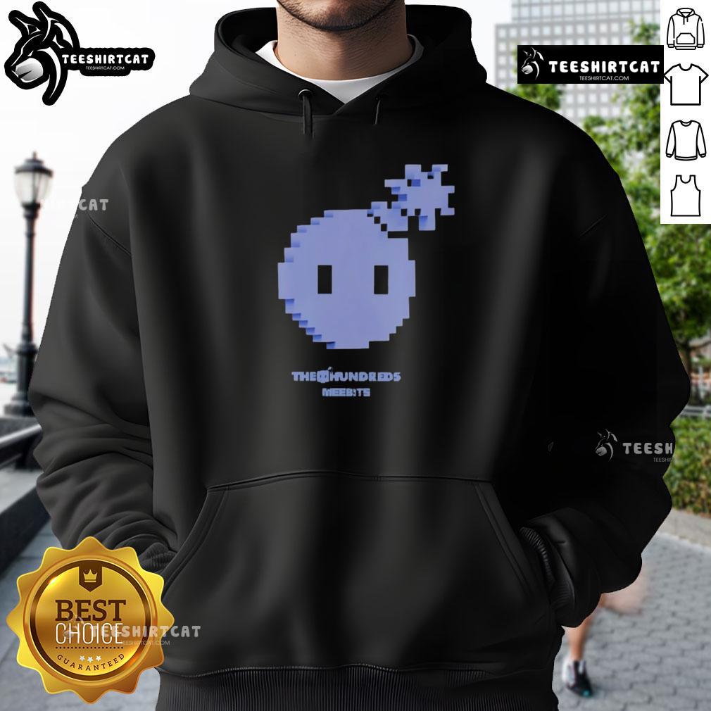 Alt text for 'Premium-The-Hundreds-X-Meebits-Pixel-Hoodie': Stylish Premium The Hundreds X Meebits Pixel Hoodie featuring vibrant pixel art design.