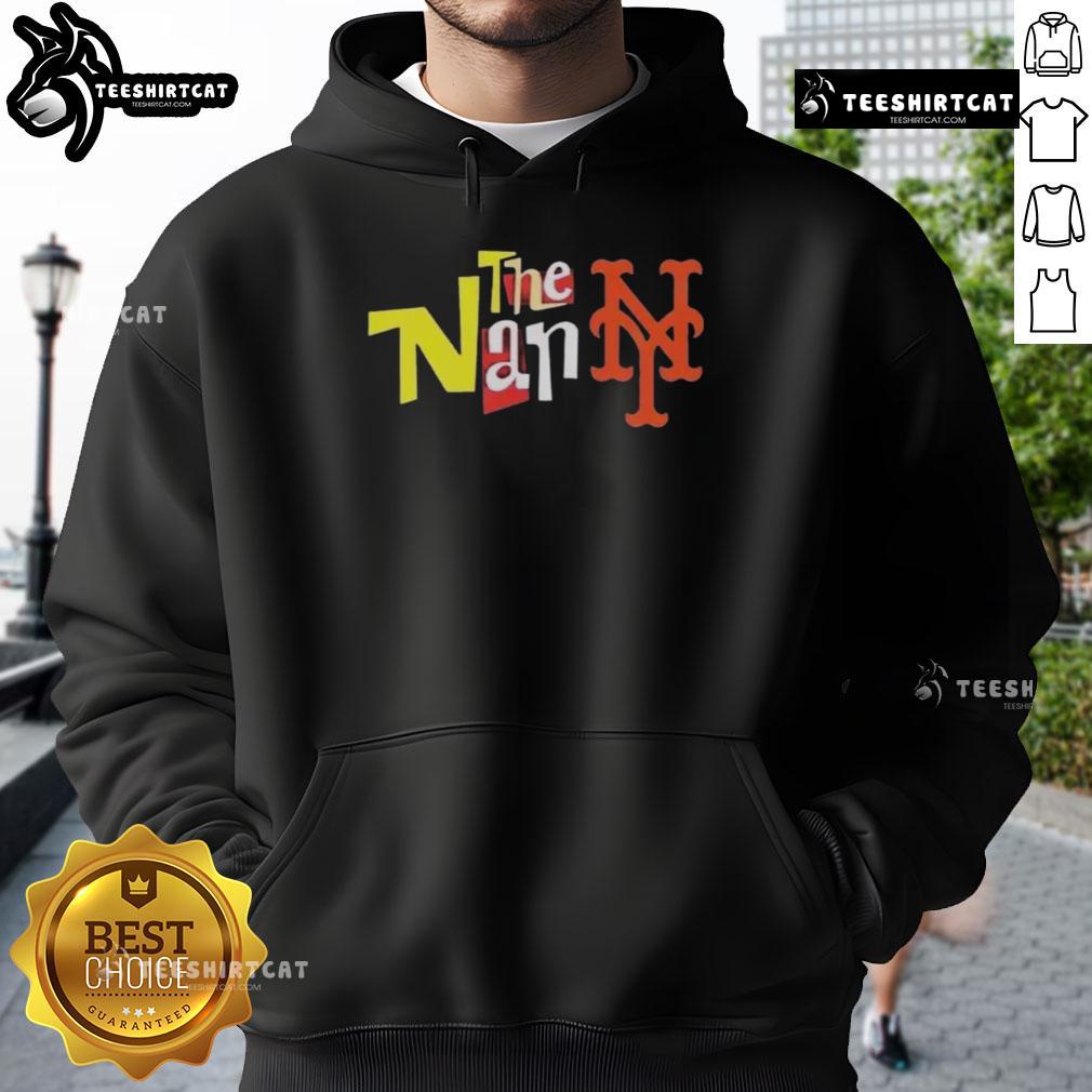 Alt Text: Premium The Nanny New York Mets hoodie featuring stylish design and vibrant team colors for fans.