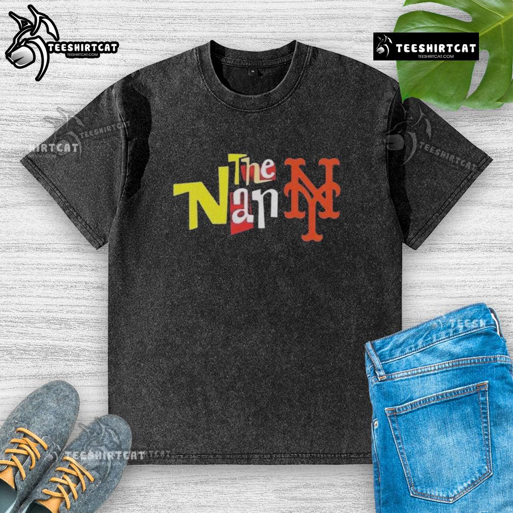 Premium The Nanny New York Mets washed t-shirt featuring a vintage design, perfect for fans and collectors.