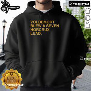Premium Voldemort Blew A Seven Horcrux Lead Hoodie featuring a striking design for Harry Potter fans.