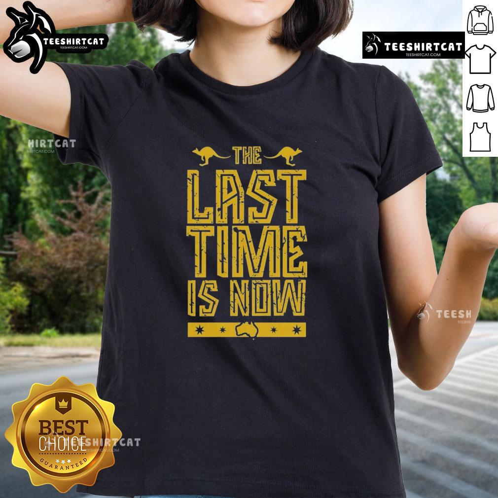 Premium WWE The Last Time Is Now John Cena Farewell 2025 Perth Ladies Tee featuring bold graphics and vibrant colors.