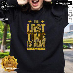 Premium WWE The Last Time Is Now John Cena Farewell 2025 Perth sweatshirt featuring iconic design and vibrant colors.