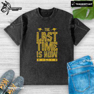 Premium WWE The Last Time Is Now John Cena Farewell 2025 Perth washed t-shirt featuring vintage design and bold graphics.