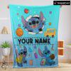Pretty Cartoon Disney Stitch Super Cozy Blankets Customize Blanket