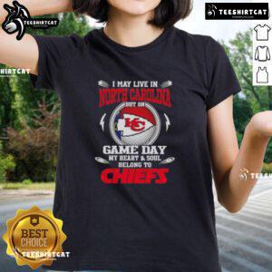 Pretty ladies tee for women showing Kansas City Chiefs pride, perfect for game day in North Carolina.