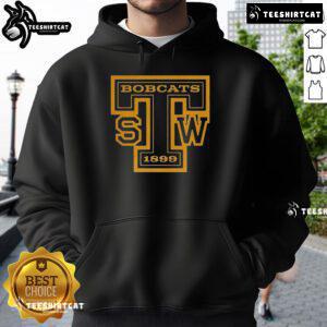 Top Maroon Southwest Texas Bobcats Cuar Texas State 1899 Hoodie featuring a stylish design and school spirit.