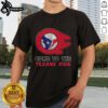 Awesome Star Wars Come To The Houston Texans Side T-Shirt featuring iconic characters and team colors for fans.