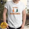 Stylish Miami Hurricanes T-Shirt featuring vibrant team colors and logo, perfect for fans and game day attire.