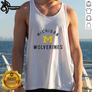 Stylish Nice Michigan Wolverines tank top featuring bold team colors and logo, perfect for game day or casual wear.