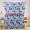 Pretty Marvel Superhero Spidey And His Amazing Friends Birthday Cute Blanket Fleece Customized Blanket