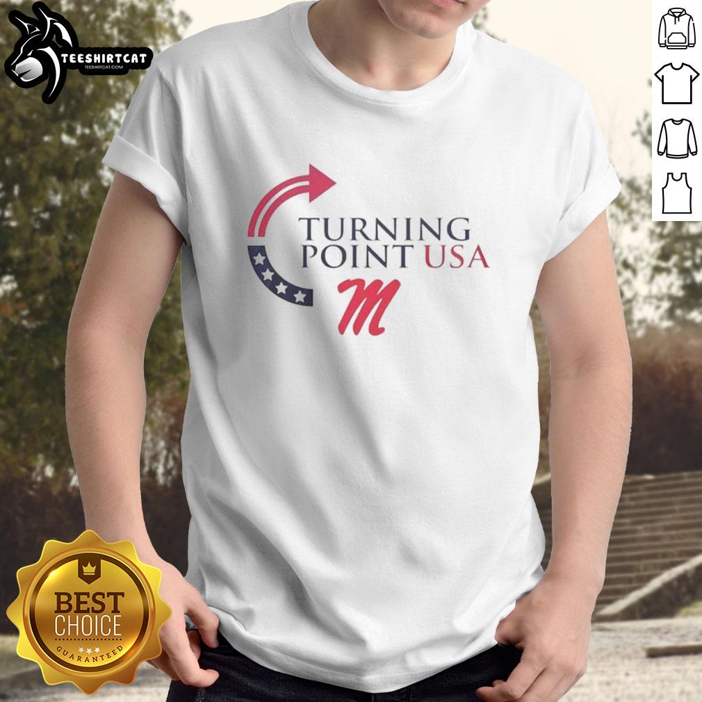 Premium Ole Miss Rebels X Freedom Turning Point USA Charlie Kirk T-Shirt featuring bold graphics and a comfortable fit.