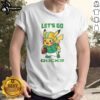 Premium Oregon Ducks X Pikachu Lets Go T-Shirt featuring vibrant graphics, perfect for fans and collectors.