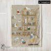 Pretty Cute Vintage Minimalist Cat Book Reading Blanket Fleece Customized Blanket