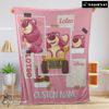 Pretty Disney Cartoon Toy Story Cute Lotso Grid Photos Blanket