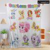 Pretty Disney Princess Palace Pets Blanket Fleece Customized Blanket